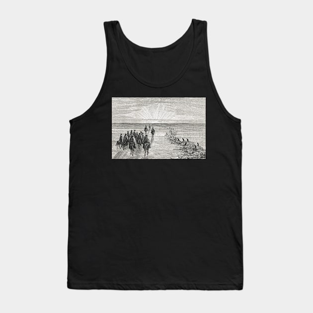 The Pampas, Gauchos skeletons & vultures Tank Top by artfromthepast